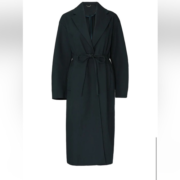 Kate Spade Tie Waist Trench Coat- Size L - Picture 5 of 8